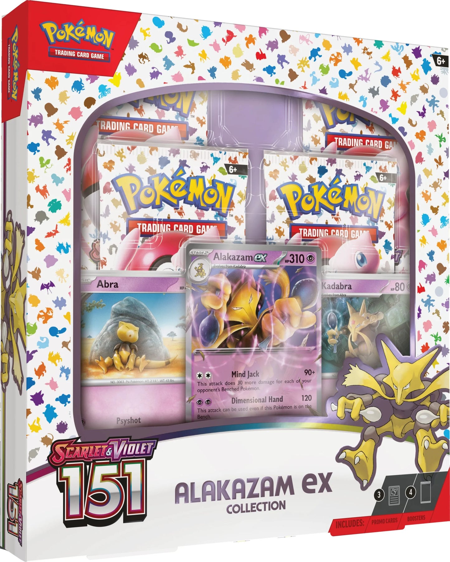 151 Alakazam EX Collection Box