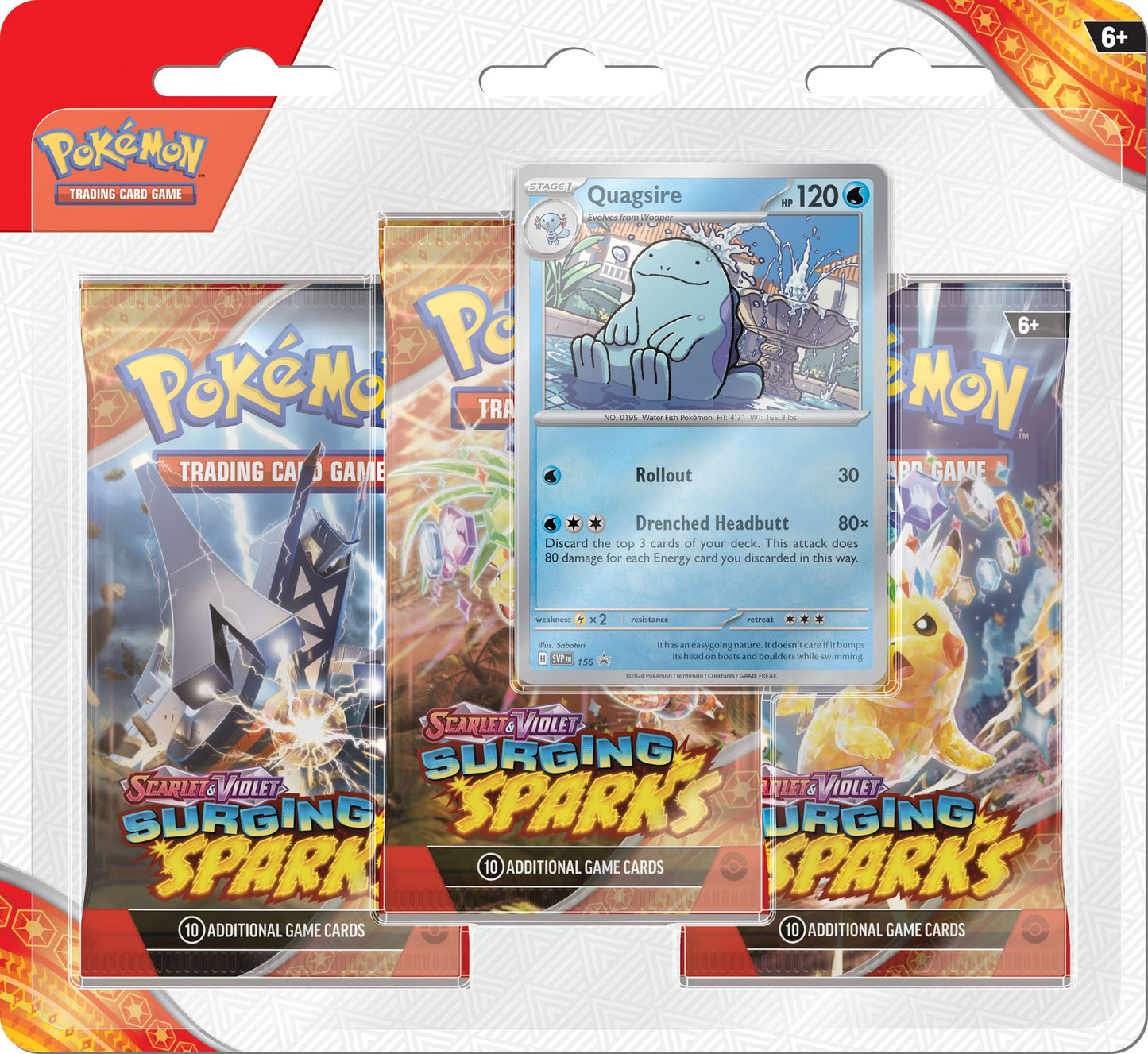 Surging Sparks 3pk Blister