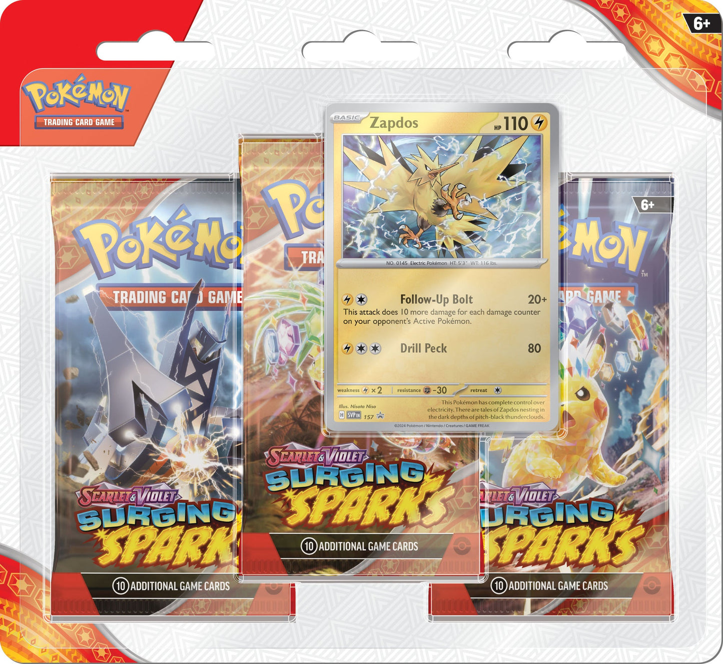 Surging Sparks 3pk Blister