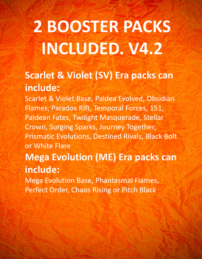 Pokemon Mystery Blind Bag V4.2 - 2 Random Packs
