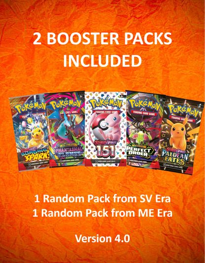 Pokemon Mystery Blind Bag V4.0 - 2 Random Packs