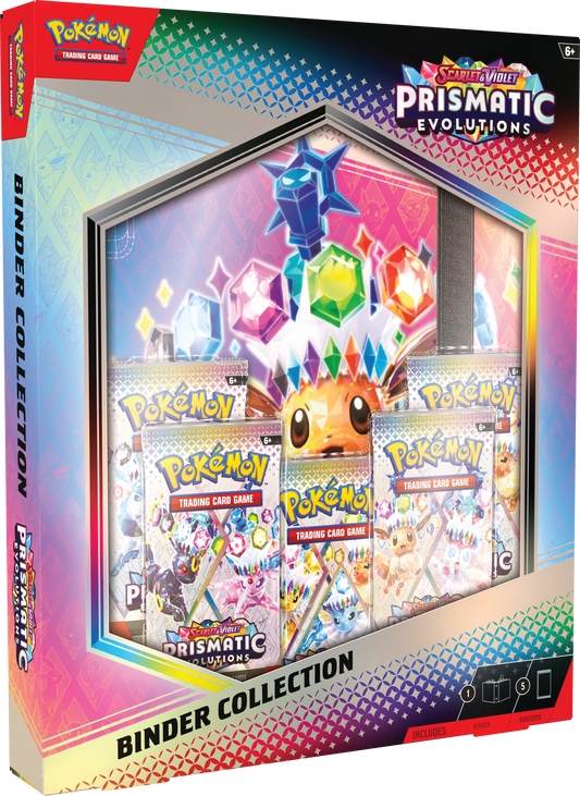 Prismatic Evolution Binder Collection Box